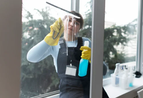 Nettoyage de vitres intérieures et extérieures à Néville